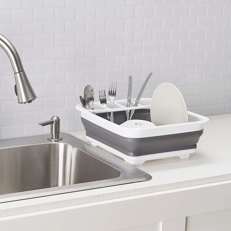 Collapsible Dish Rack&Drainer