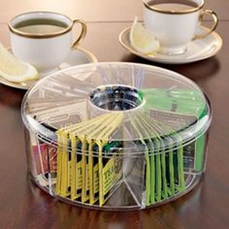 Round Tea Bag Box