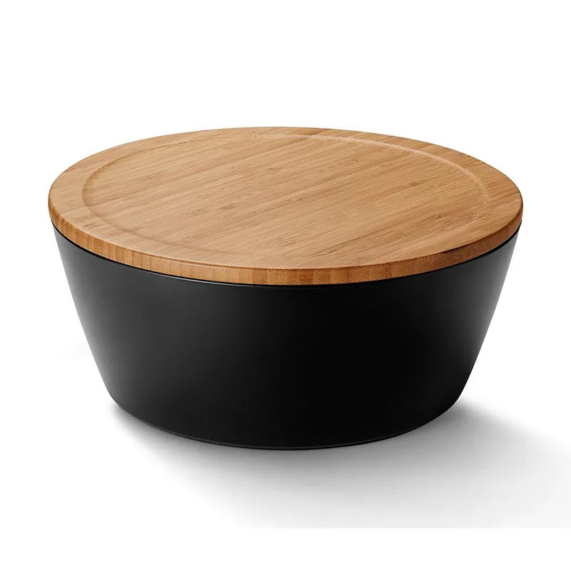 Salad Bowl WIth Bamboo Cover