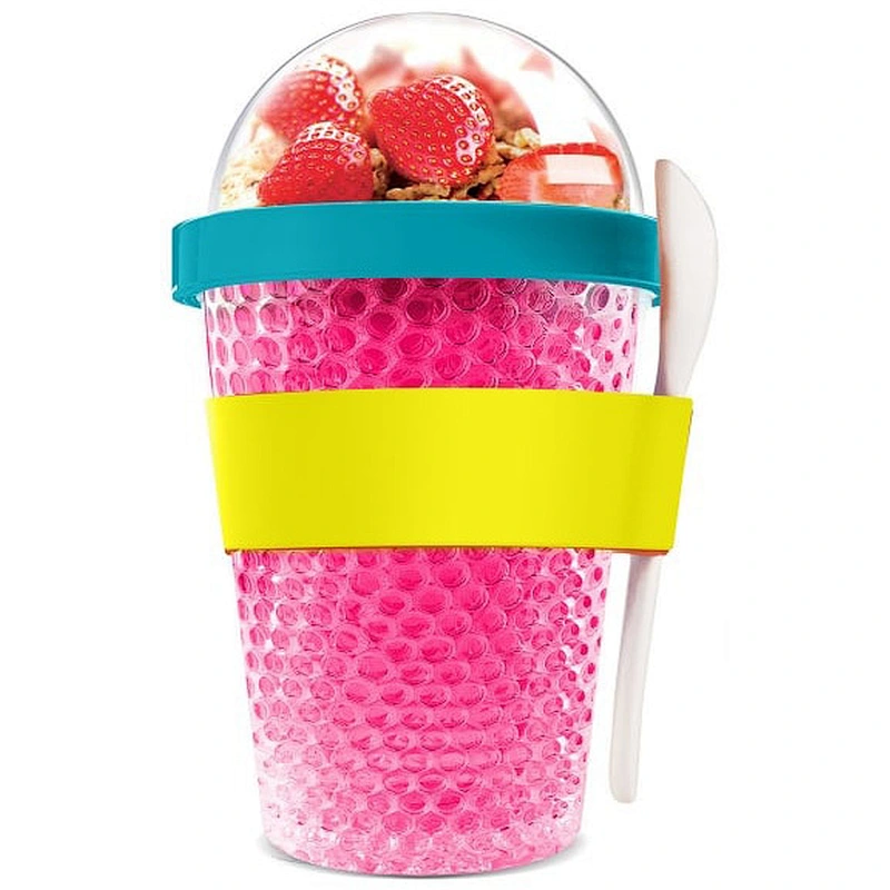 Double Wall Yoghurt Cup to Go With Gel