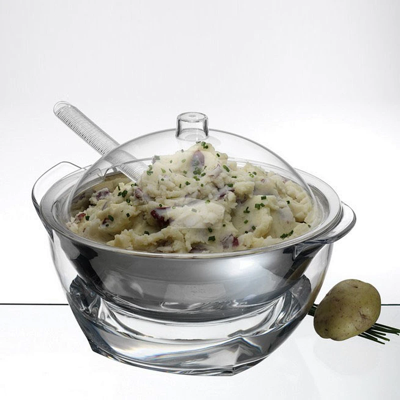 Salad Server With SS Pot