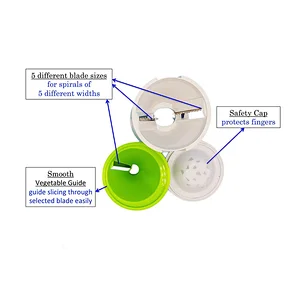 Spiralizer 4 Plus 1(5 blades)