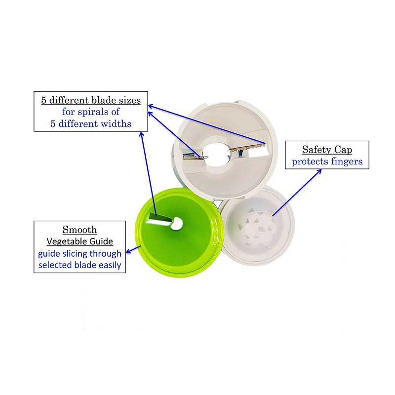 Spiralizer 4 Plus 1(5 blades)