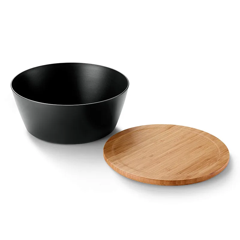 Salad Bowl WIth Bamboo Cover