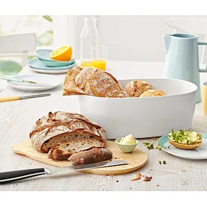 Bread Bin With Wooden Board