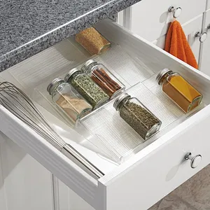 Expandable In-Drawer Spice Rack
