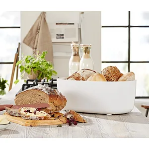 Bread Bin With Wooden Board