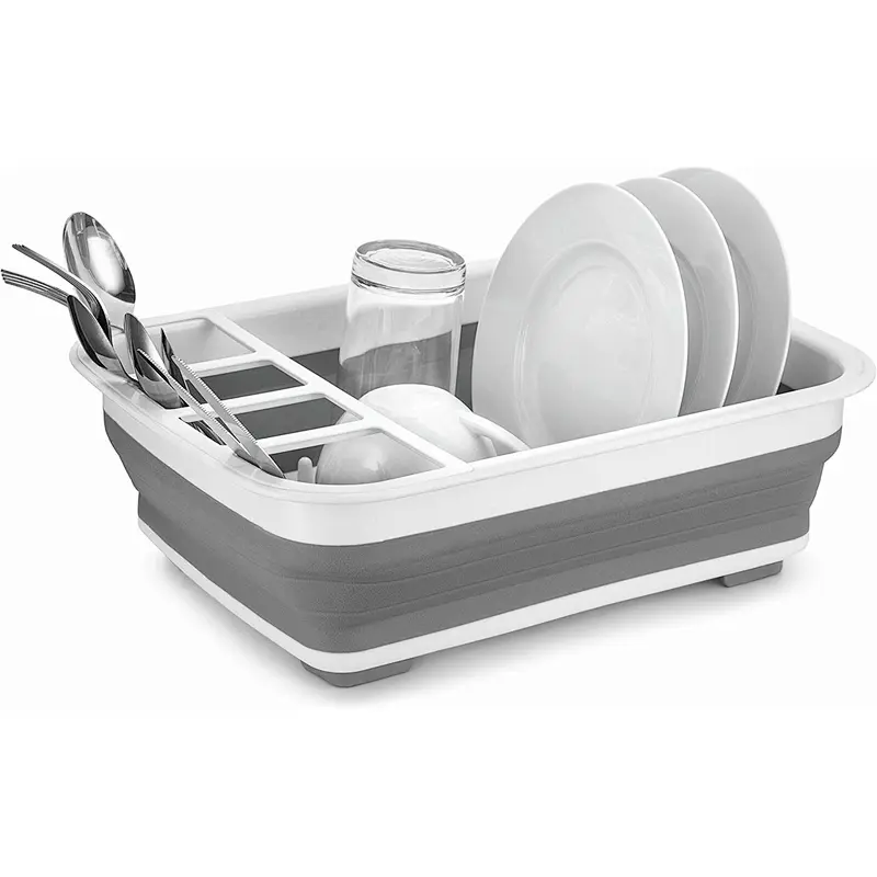 Collapsible Dish Rack&Drainer