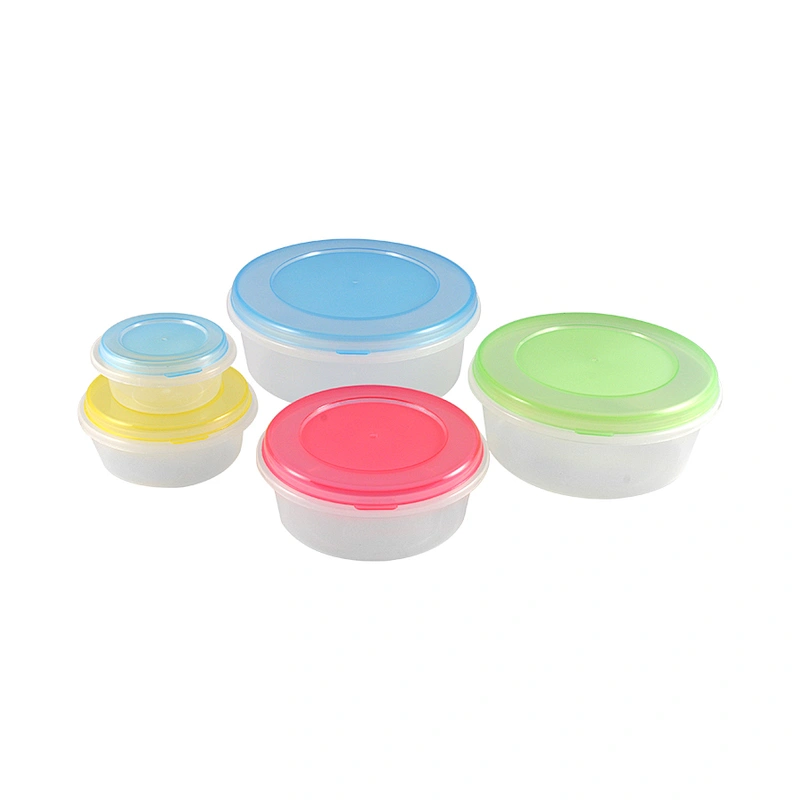 5pcs Round Storage Container
