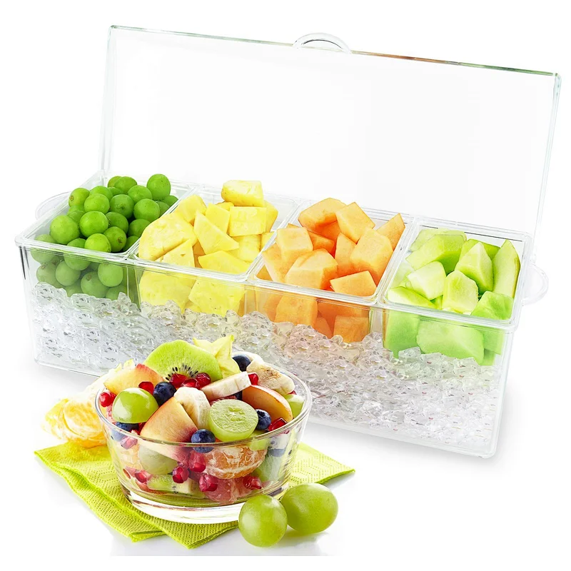 Condiments Server On Ice