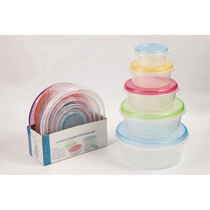 5pcs Round Storage Container