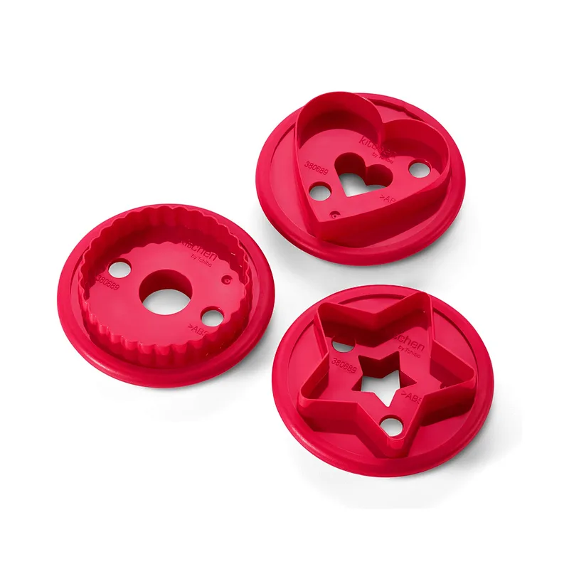 Set of Three Cookie Molds