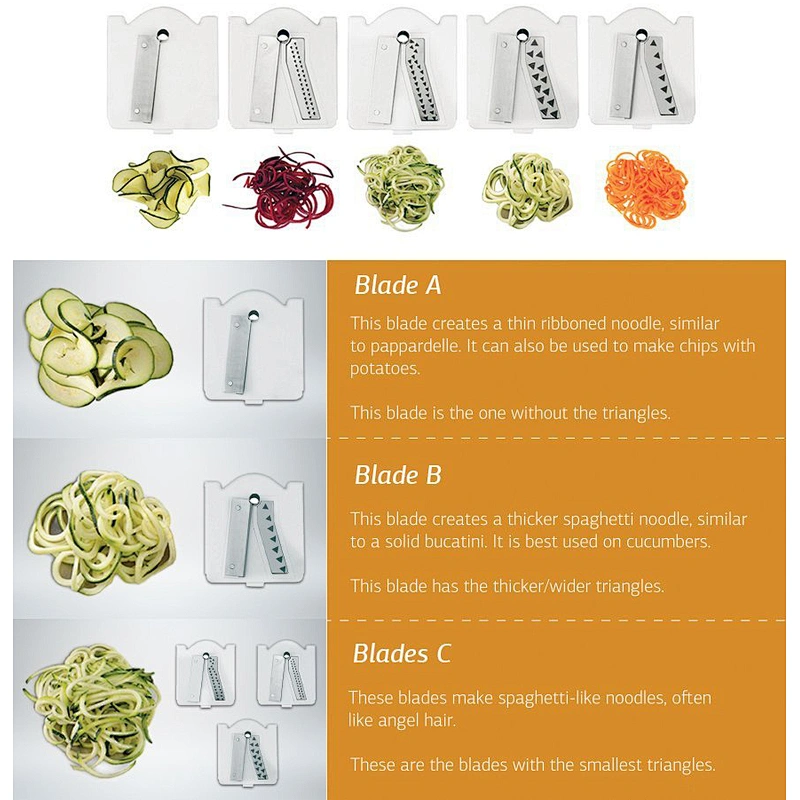 5 Blades Vegetable Slicer
