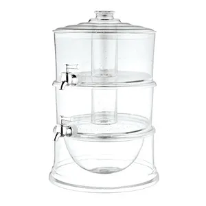 2 Layer Beverage Dispenser wth Ice Core