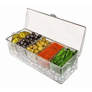 5 Compartment Condiment Server