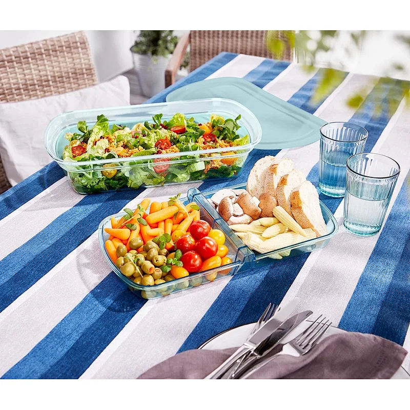 2 Layer Serving Tray with Lid