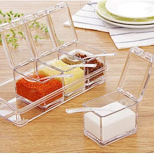 Condiment  Set of Four