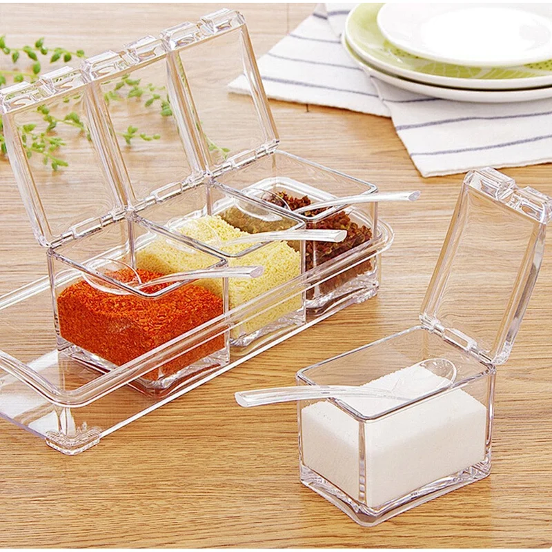 Condiment  Set of Four