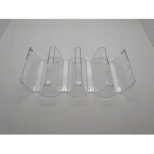 Clear Prep and Serve Taco Rack Bar