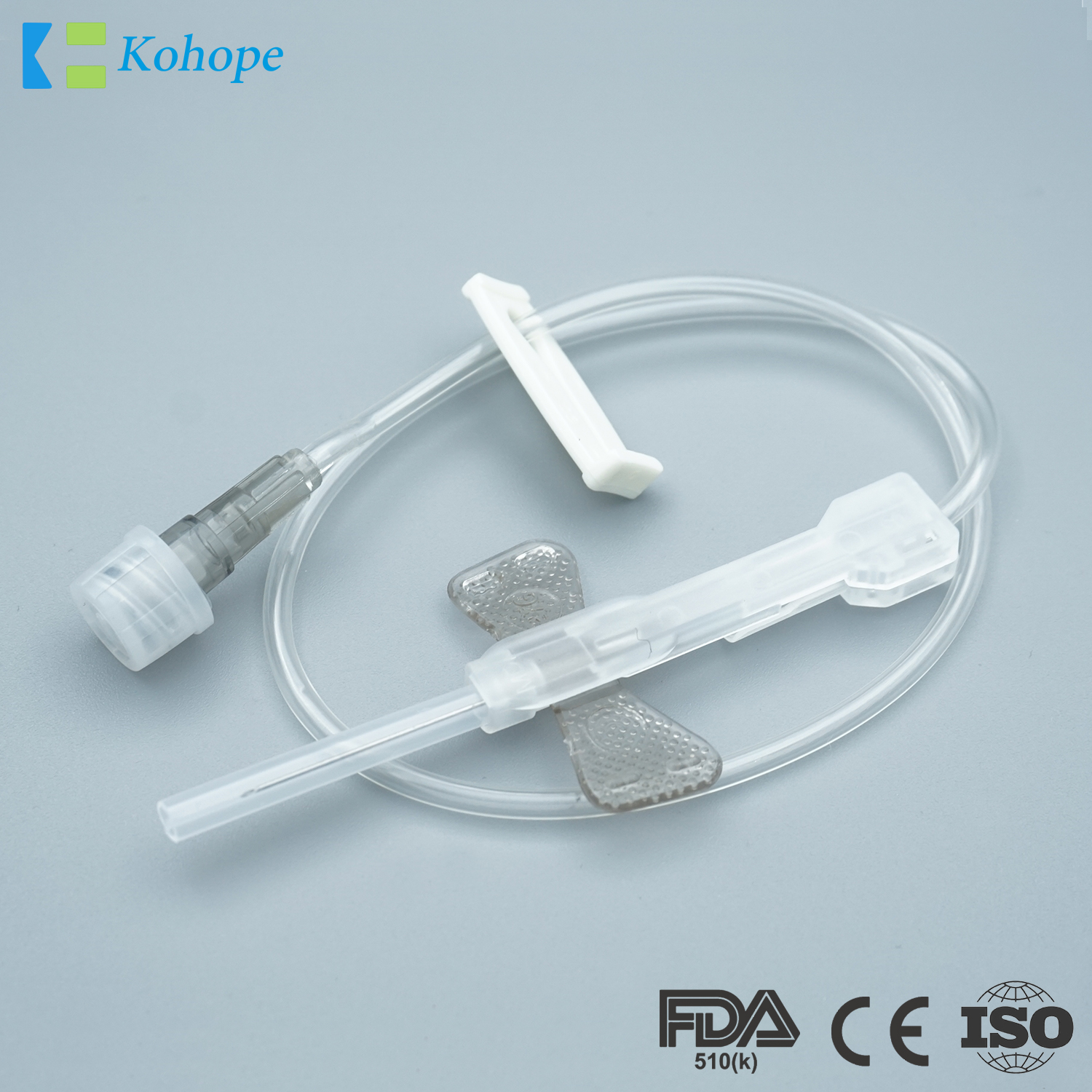 Safety scalp vein sets