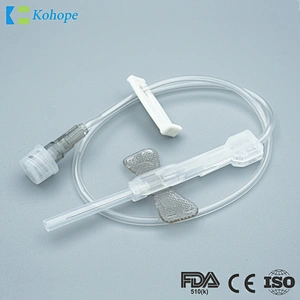 Safety scalp vein sets