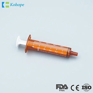Amber syringes