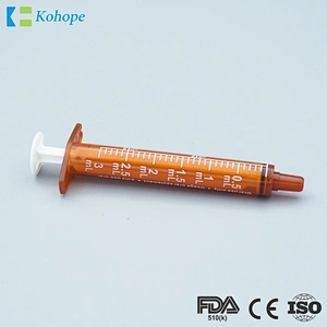 Amber syringes