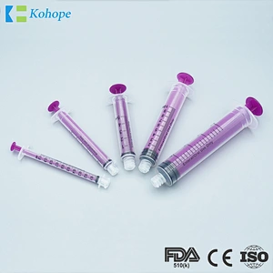 Enteral syringe