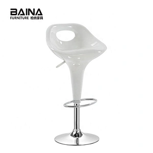 Hot high swivel kitchen adjustable ABS bar stool chair