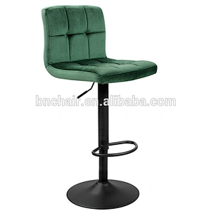 Adjustable commercial high leather painting industrial barstool