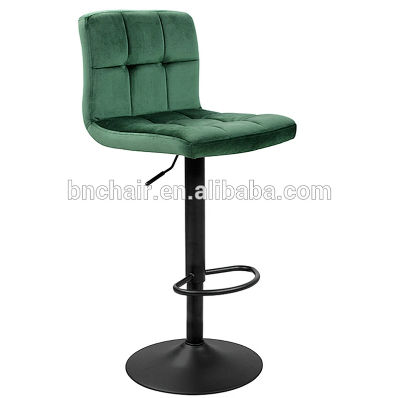 Adjustable commercial high leather painting industrial barstool