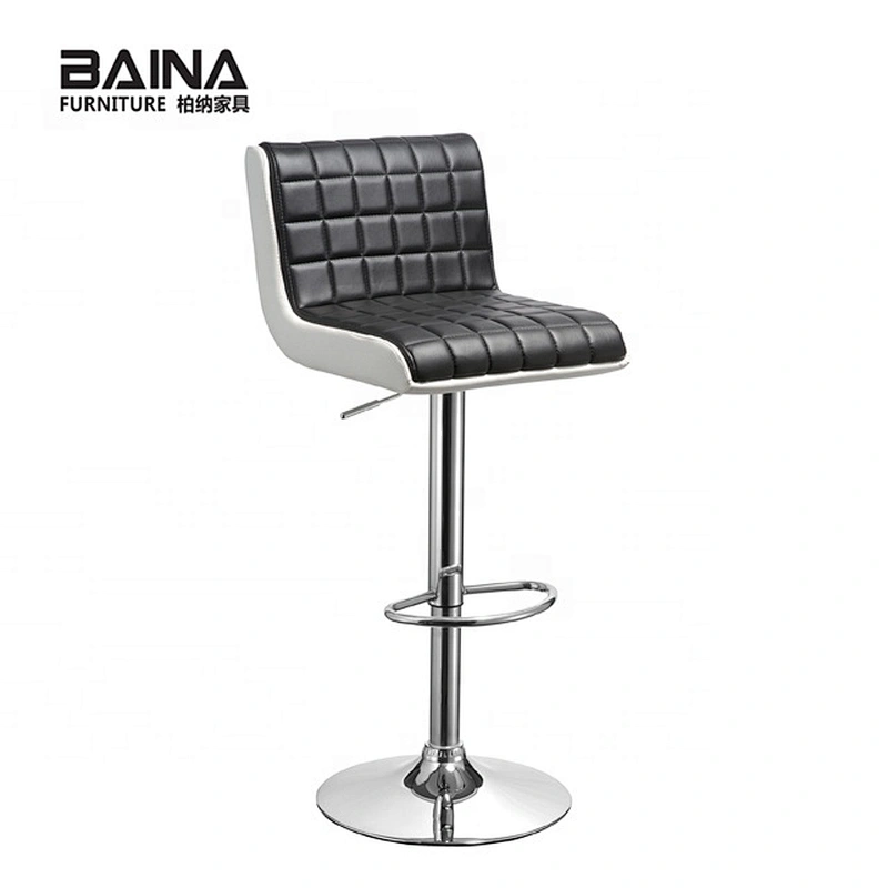 Morden swivel  kitchen chrome bar stools chairs