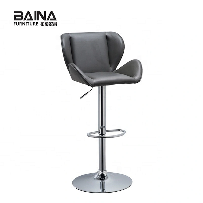 Swivel adjustable high casino bar stool