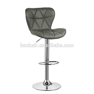 Morden PU chairs wholesale bar stool with back