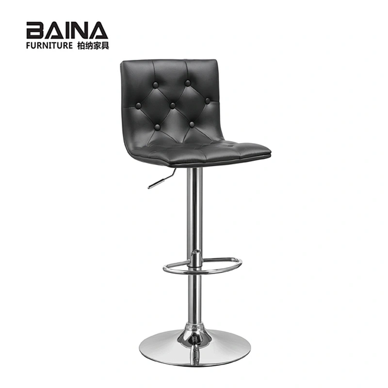 Morden swivel kitchen steel bar stool