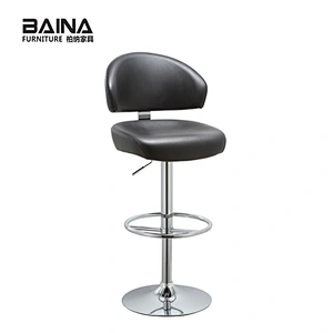 High swivel adjustable gas lift bar stool