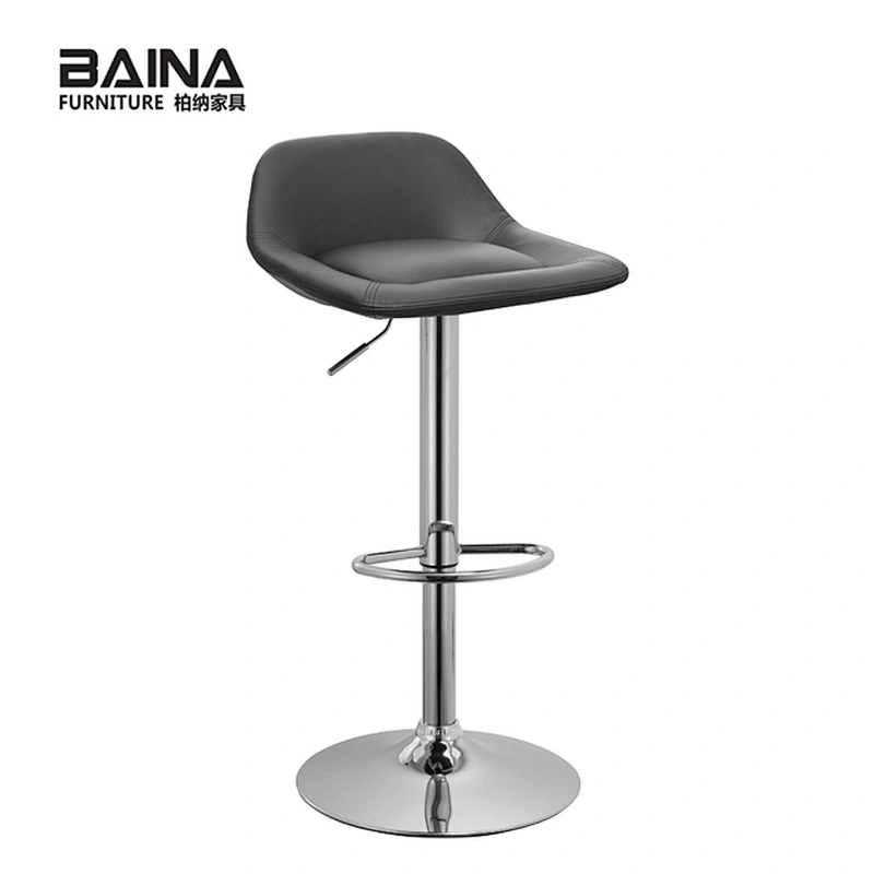 Swivel dining high bar chair adjustable