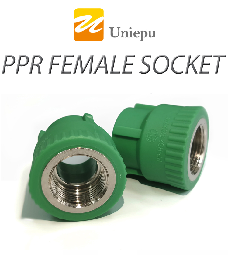 ppr pipe fitting female socket