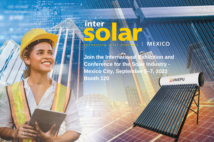Uniepu new energy in the intersolar mexico