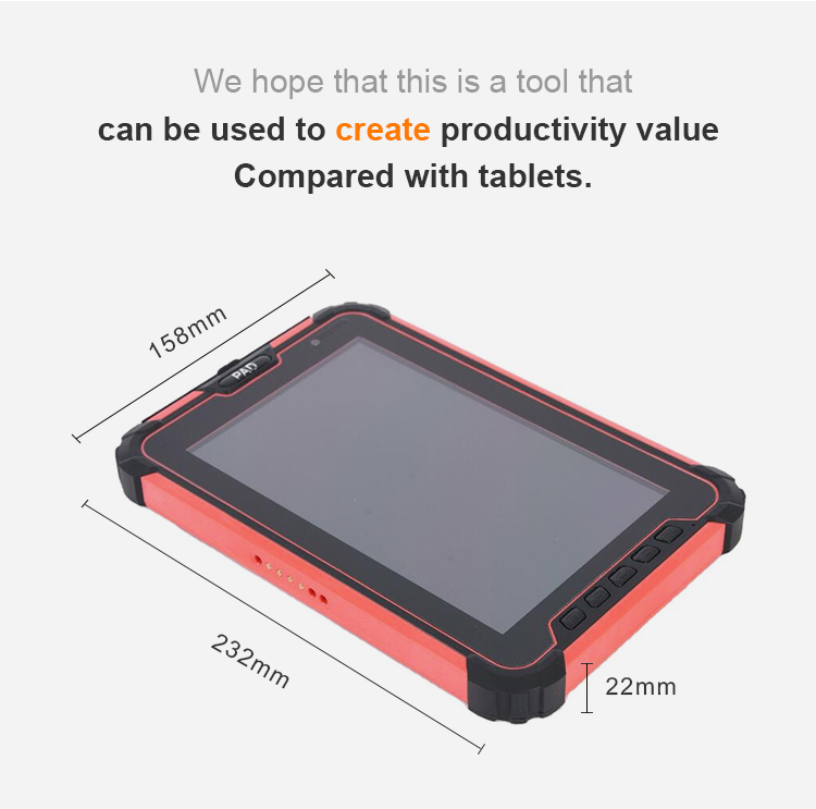 8 inch rugged computers