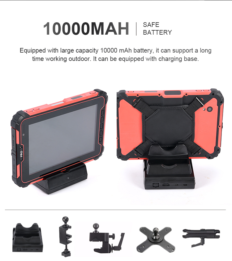 10000mAh rugged tablet