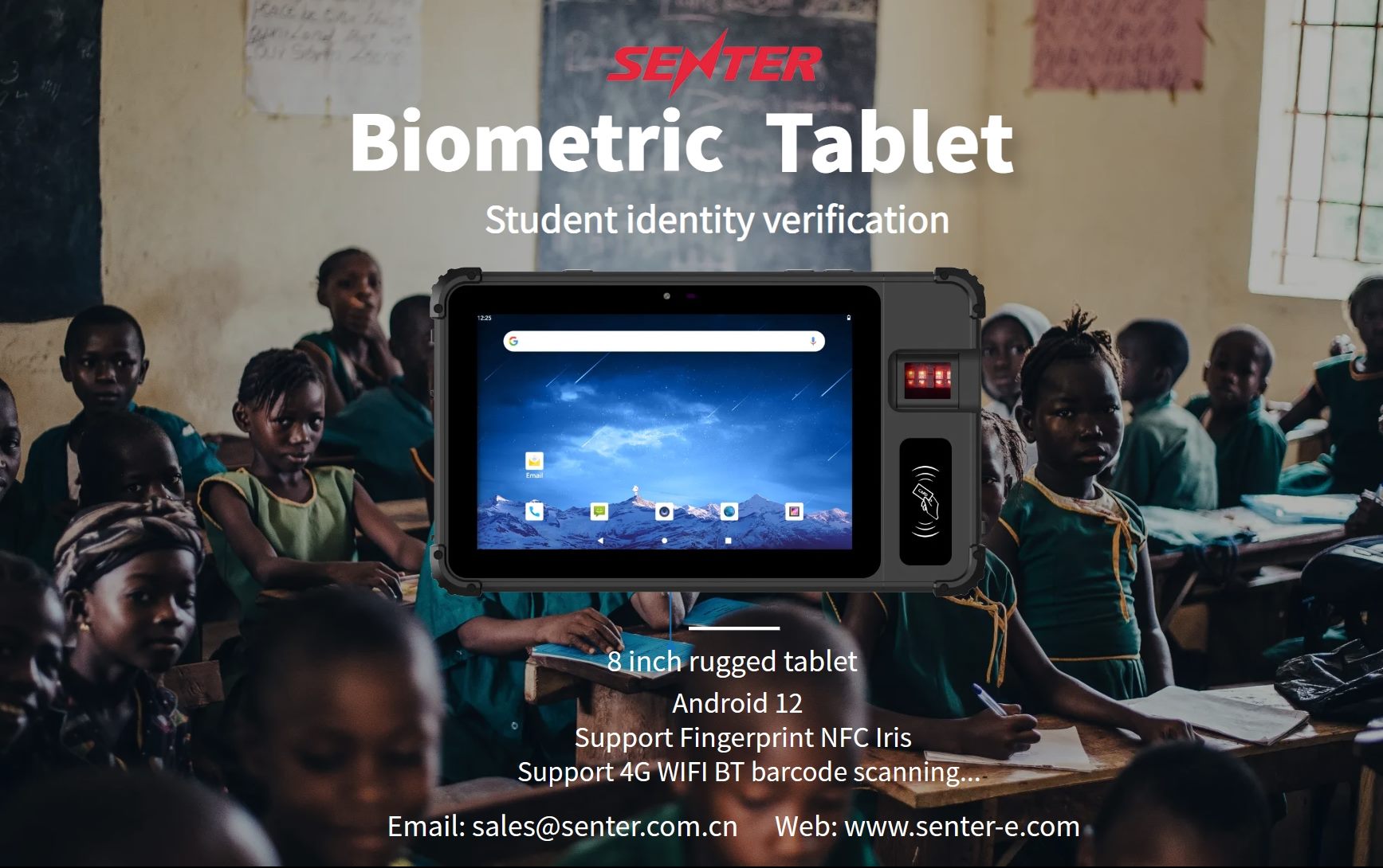 biometric tablet for school
