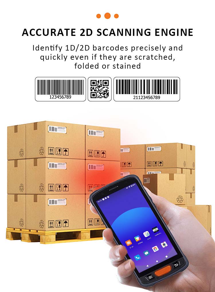 PDA barcode scanner