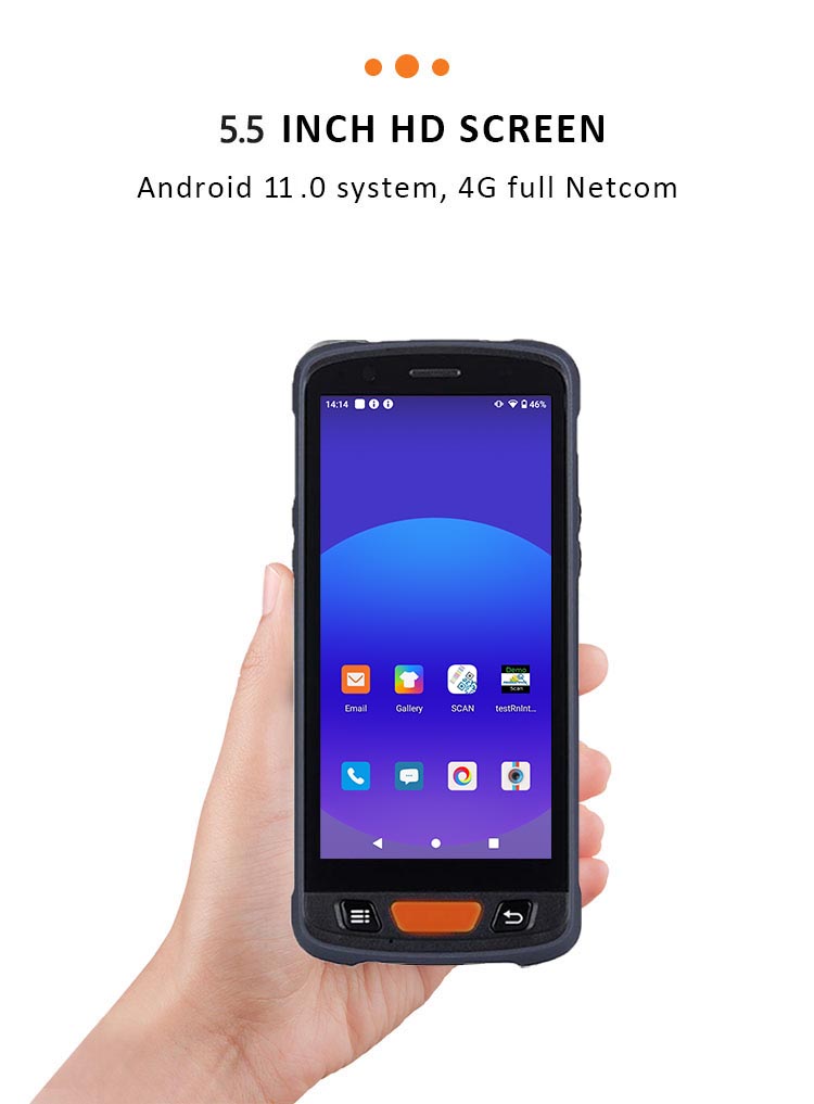 5.5 inch rugged pda