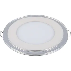 6W double color panel light