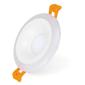 9W double color panel light