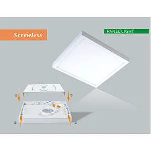 9W Square LED panel light
