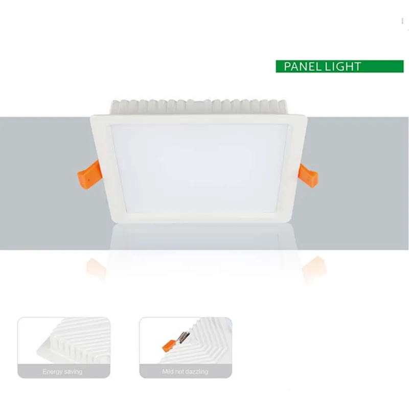 7W Recessed panel light