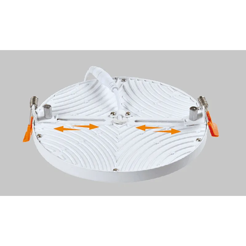 Adjustable cut-hole panel light 9W