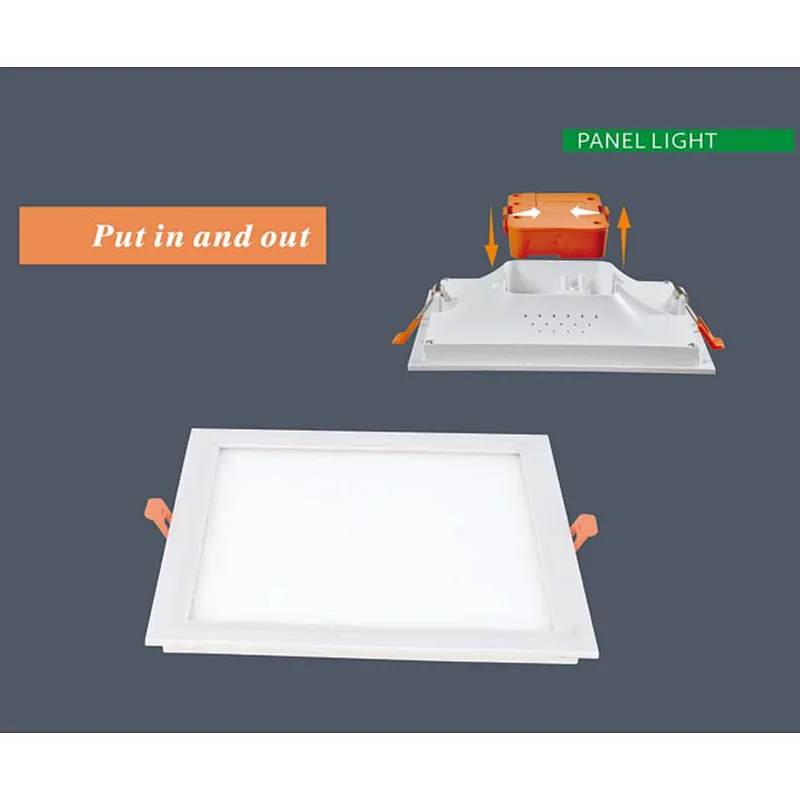 8W Plastic Detachable driver panel light